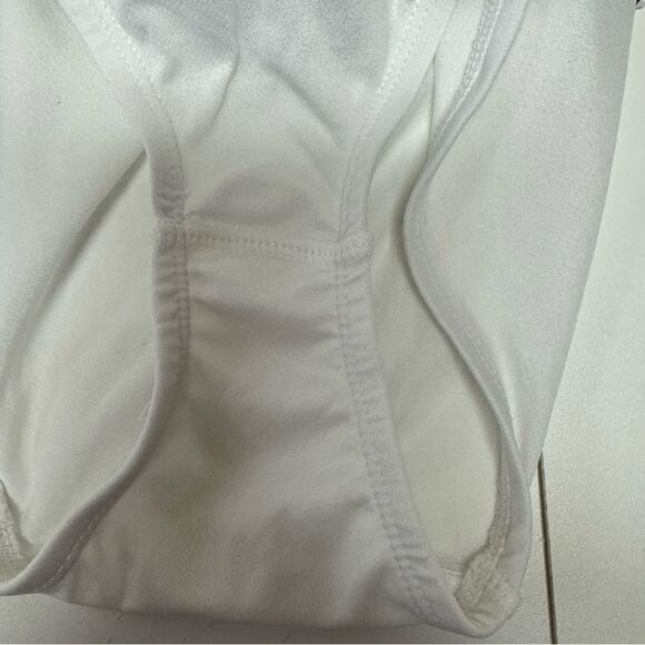 White Black Floral Print Athletic Shorts Women's Elastic Waist Quick Dry - Picture 3 of 7